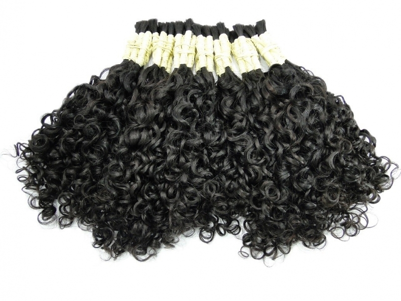 Cabelo Humano Preto Orçamento Belém - Cabelo Humano Aplique