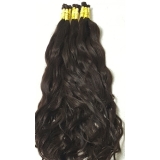 cabelo humano preto